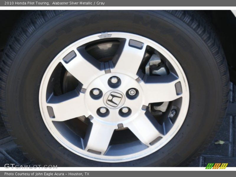 Alabaster Silver Metallic / Gray 2010 Honda Pilot Touring