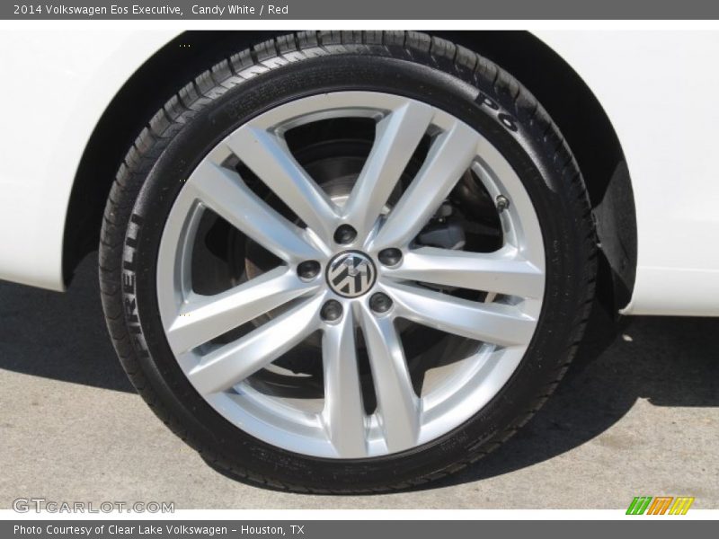 Candy White / Red 2014 Volkswagen Eos Executive