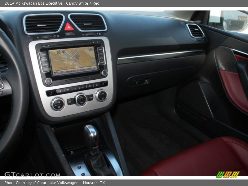 Candy White / Red 2014 Volkswagen Eos Executive