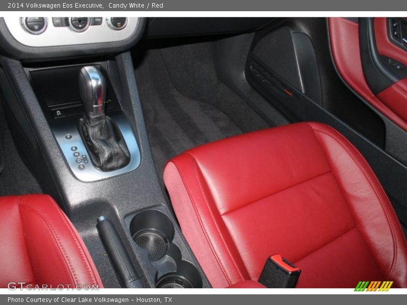 Candy White / Red 2014 Volkswagen Eos Executive