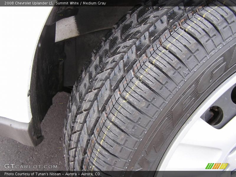 Summit White / Medium Gray 2008 Chevrolet Uplander LS