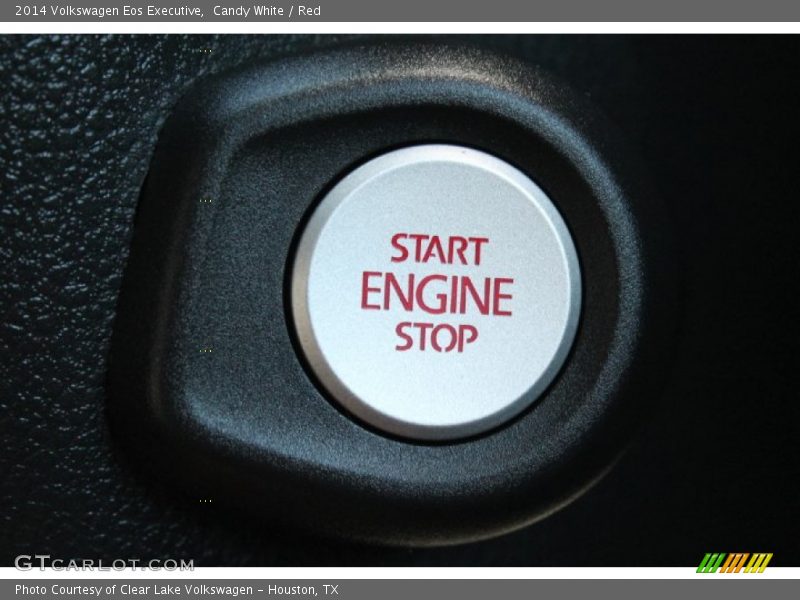 Candy White / Red 2014 Volkswagen Eos Executive