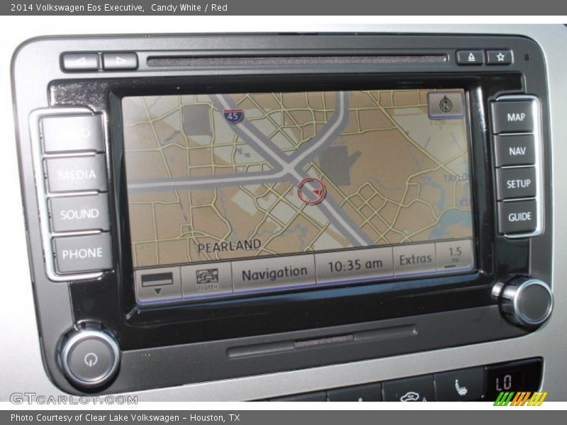 Candy White / Red 2014 Volkswagen Eos Executive