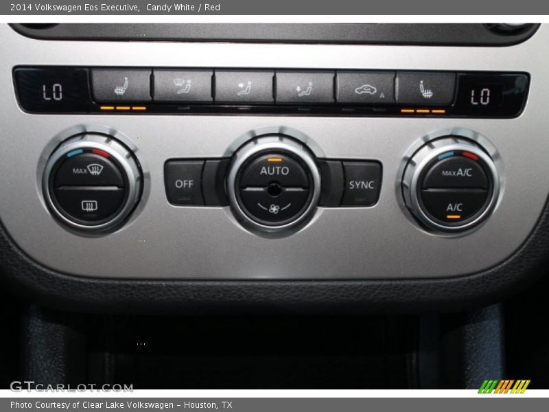 Candy White / Red 2014 Volkswagen Eos Executive