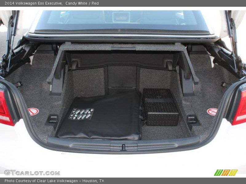 Candy White / Red 2014 Volkswagen Eos Executive