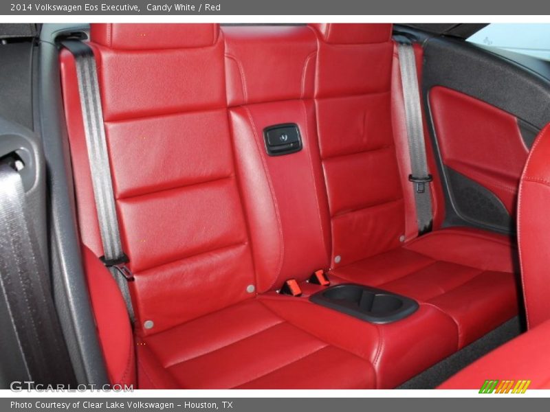 Candy White / Red 2014 Volkswagen Eos Executive