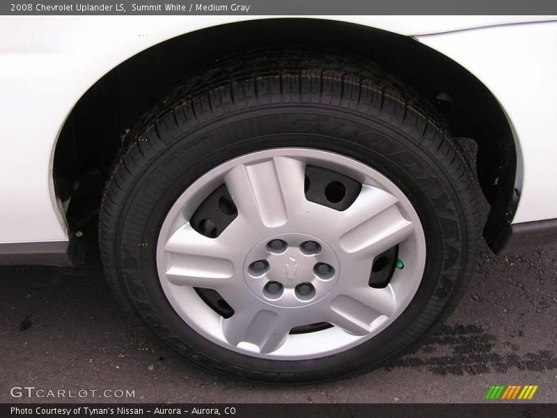 Summit White / Medium Gray 2008 Chevrolet Uplander LS