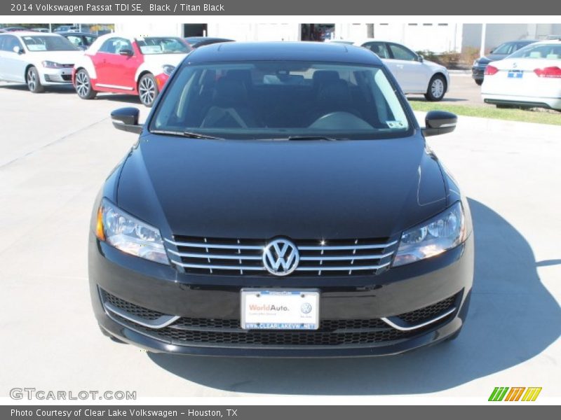 Black / Titan Black 2014 Volkswagen Passat TDI SE