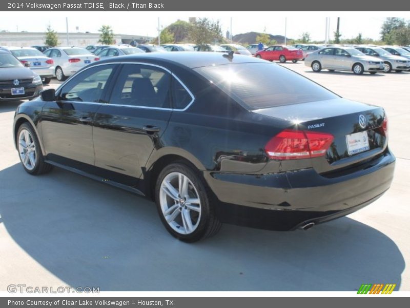 Black / Titan Black 2014 Volkswagen Passat TDI SE