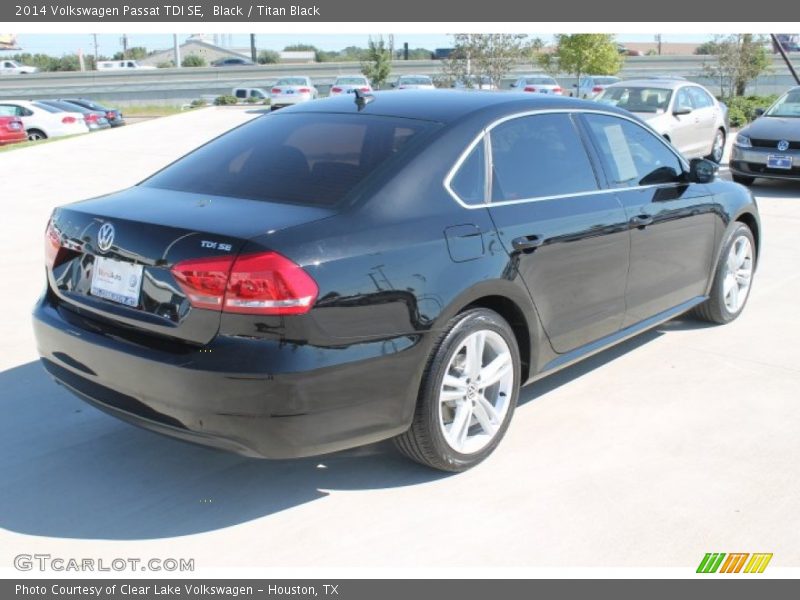 Black / Titan Black 2014 Volkswagen Passat TDI SE