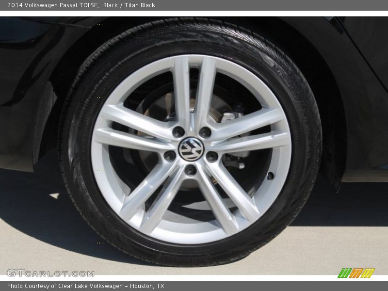 Black / Titan Black 2014 Volkswagen Passat TDI SE