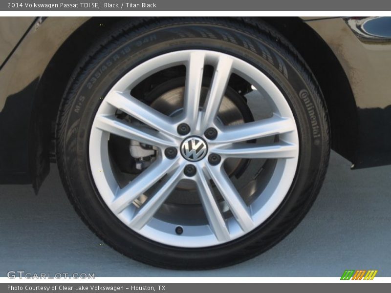 Black / Titan Black 2014 Volkswagen Passat TDI SE
