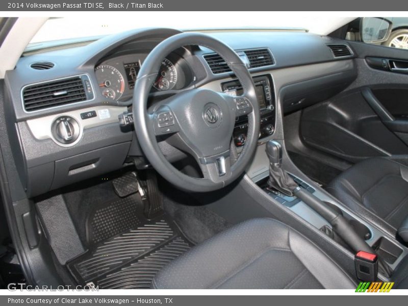 Black / Titan Black 2014 Volkswagen Passat TDI SE