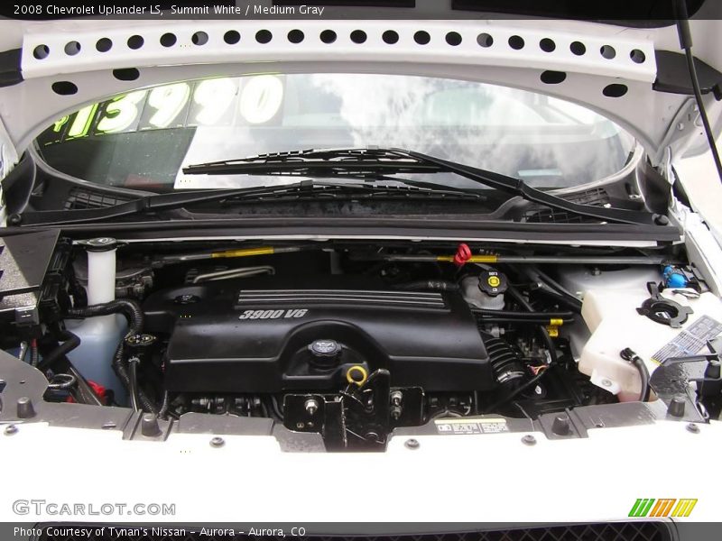 Summit White / Medium Gray 2008 Chevrolet Uplander LS