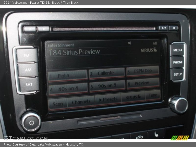Black / Titan Black 2014 Volkswagen Passat TDI SE