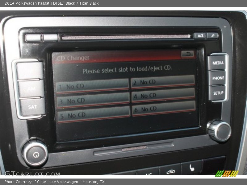 Black / Titan Black 2014 Volkswagen Passat TDI SE