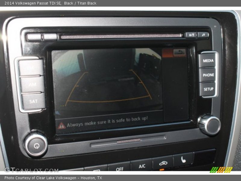 Black / Titan Black 2014 Volkswagen Passat TDI SE