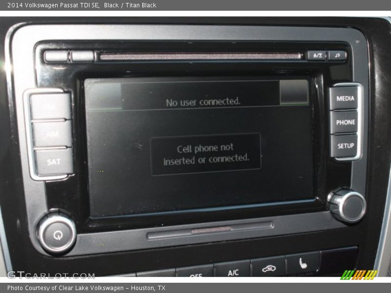 Black / Titan Black 2014 Volkswagen Passat TDI SE