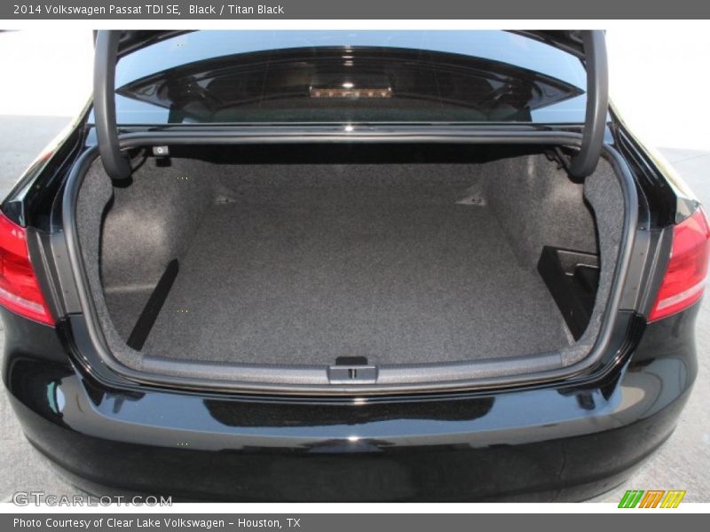 Black / Titan Black 2014 Volkswagen Passat TDI SE