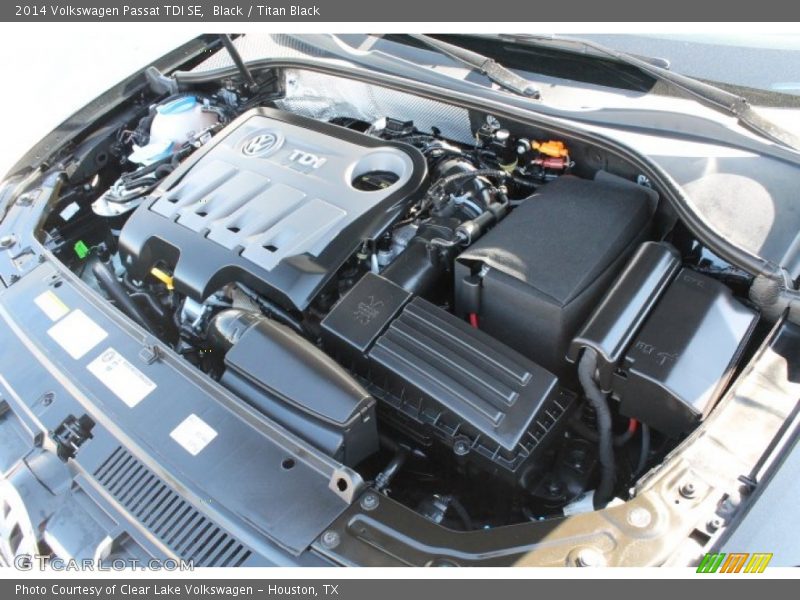 Black / Titan Black 2014 Volkswagen Passat TDI SE