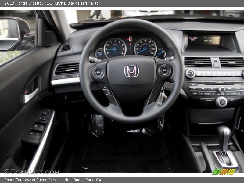 Crystal Black Pearl / Black 2013 Honda Crosstour EX