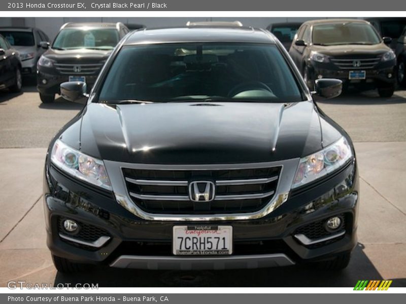 Crystal Black Pearl / Black 2013 Honda Crosstour EX