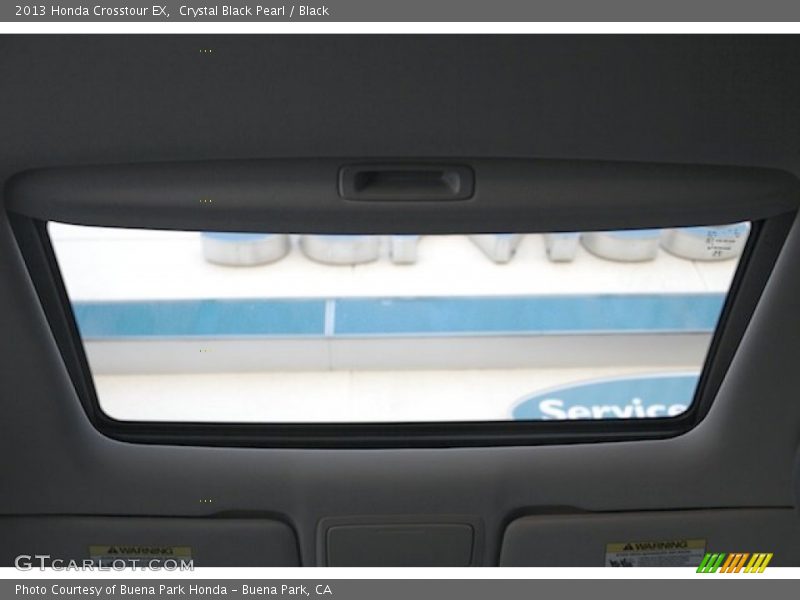 Crystal Black Pearl / Black 2013 Honda Crosstour EX