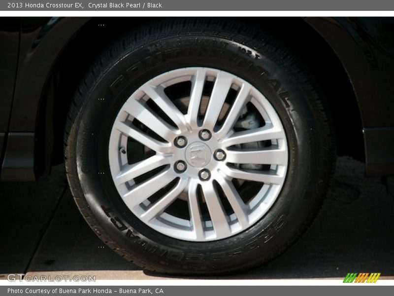 Crystal Black Pearl / Black 2013 Honda Crosstour EX
