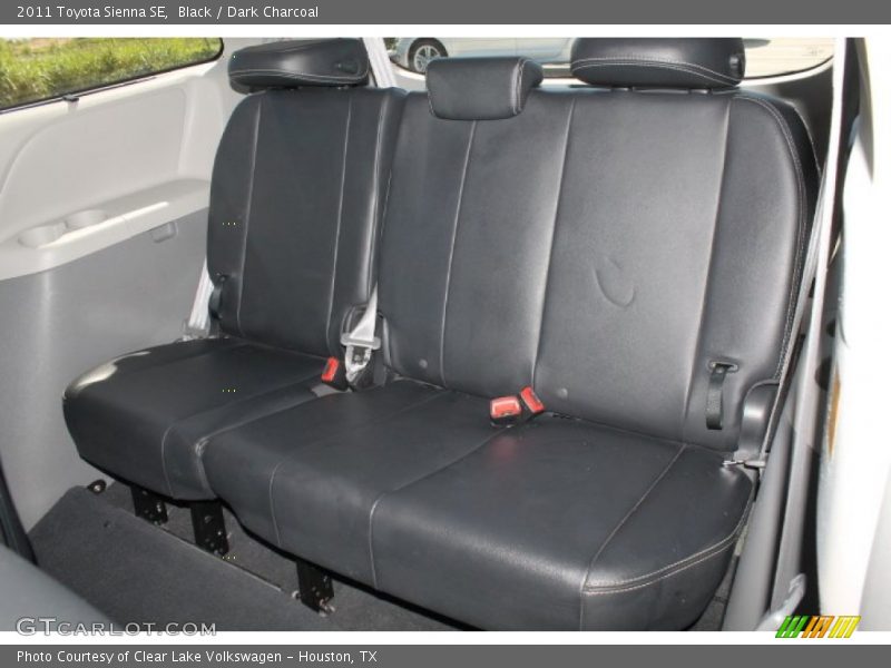 Black / Dark Charcoal 2011 Toyota Sienna SE