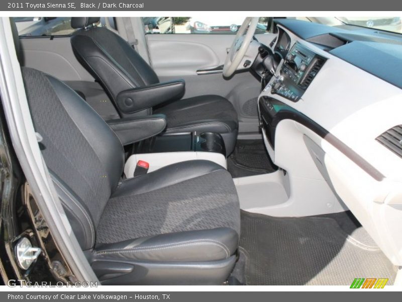 Black / Dark Charcoal 2011 Toyota Sienna SE