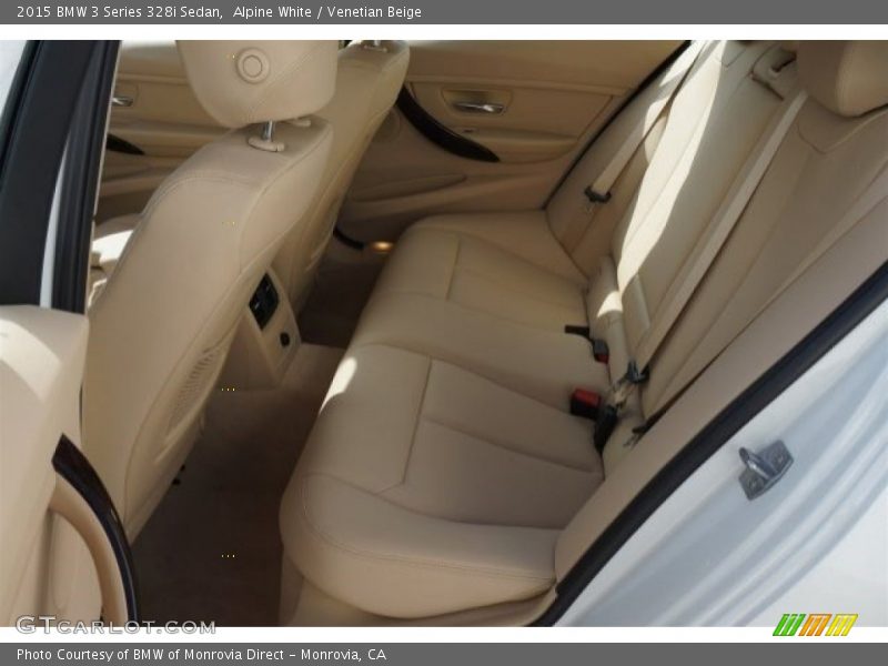 Alpine White / Venetian Beige 2015 BMW 3 Series 328i Sedan