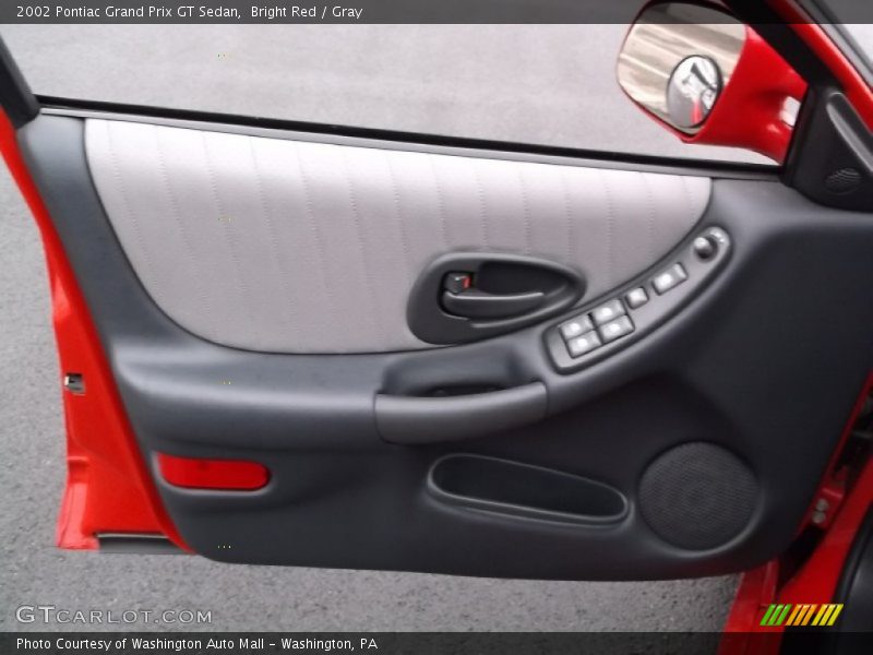 Bright Red / Gray 2002 Pontiac Grand Prix GT Sedan