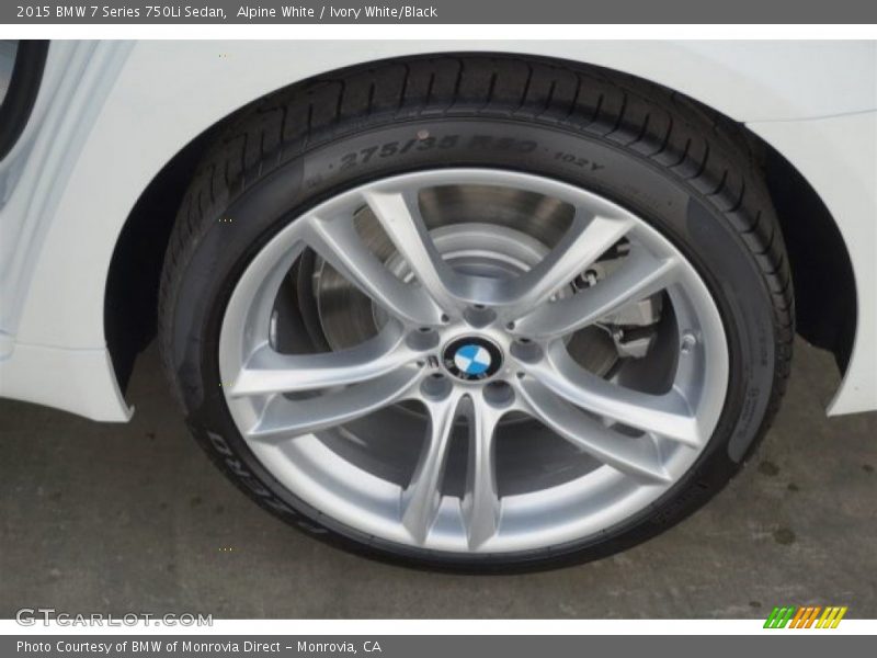  2015 7 Series 750Li Sedan Wheel