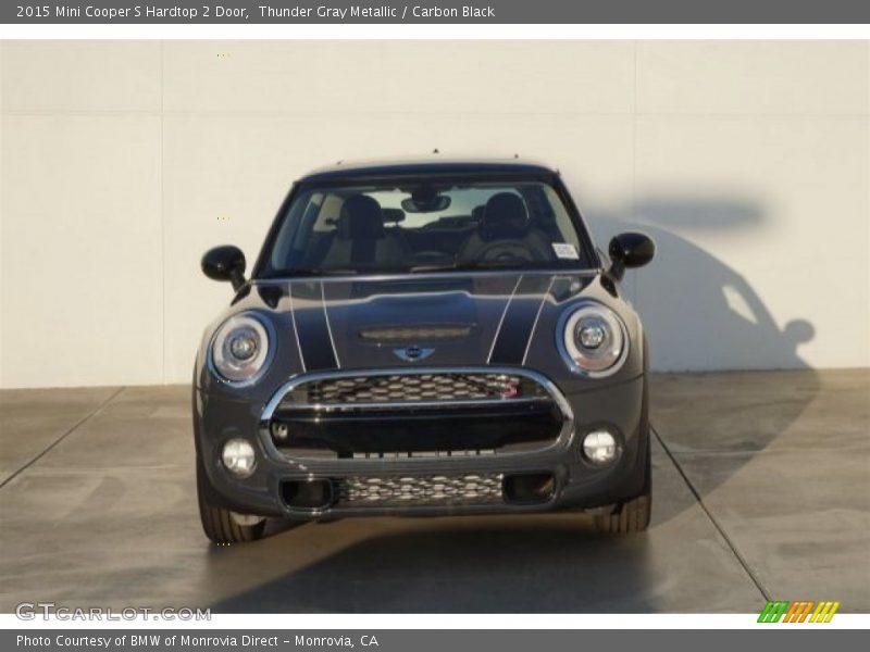 Thunder Gray Metallic / Carbon Black 2015 Mini Cooper S Hardtop 2 Door