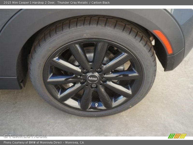 Thunder Gray Metallic / Carbon Black 2015 Mini Cooper S Hardtop 2 Door