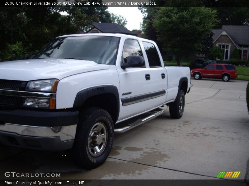 Summit White / Dark Charcoal 2006 Chevrolet Silverado 2500HD LS Crew Cab 4x4