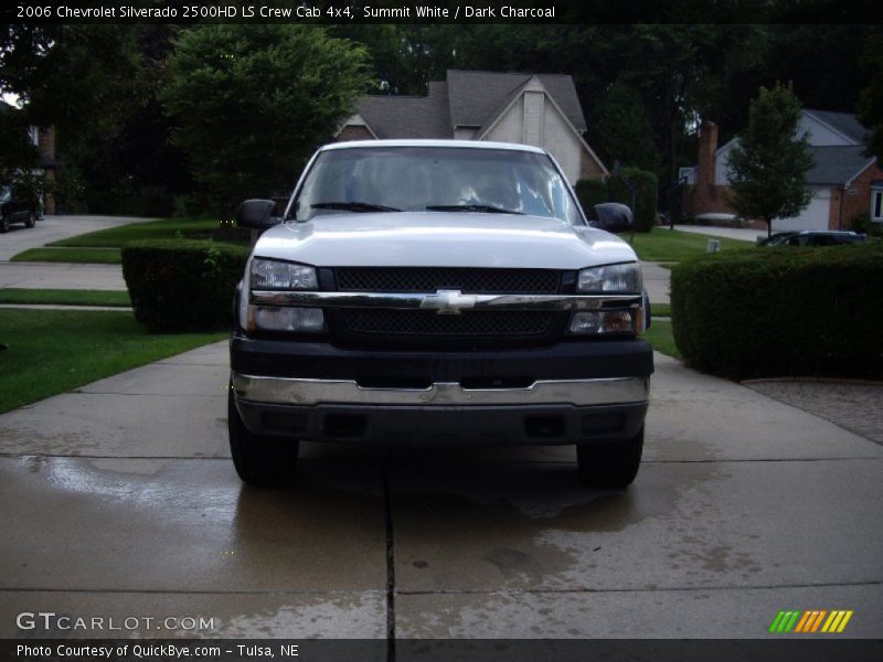 Summit White / Dark Charcoal 2006 Chevrolet Silverado 2500HD LS Crew Cab 4x4