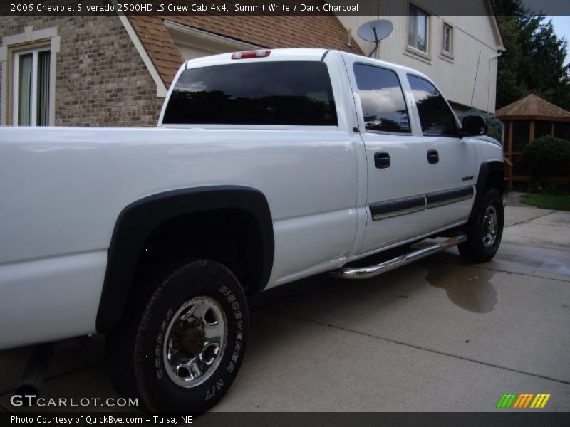 Summit White / Dark Charcoal 2006 Chevrolet Silverado 2500HD LS Crew Cab 4x4