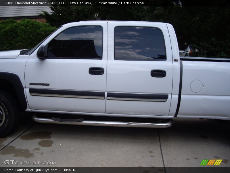 Summit White / Dark Charcoal 2006 Chevrolet Silverado 2500HD LS Crew Cab 4x4