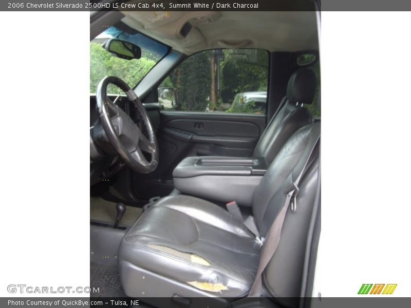 Summit White / Dark Charcoal 2006 Chevrolet Silverado 2500HD LS Crew Cab 4x4