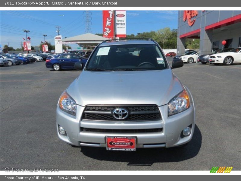 Classic Silver Metallic / Dark Charcoal 2011 Toyota RAV4 Sport