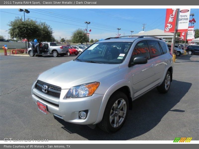 Classic Silver Metallic / Dark Charcoal 2011 Toyota RAV4 Sport