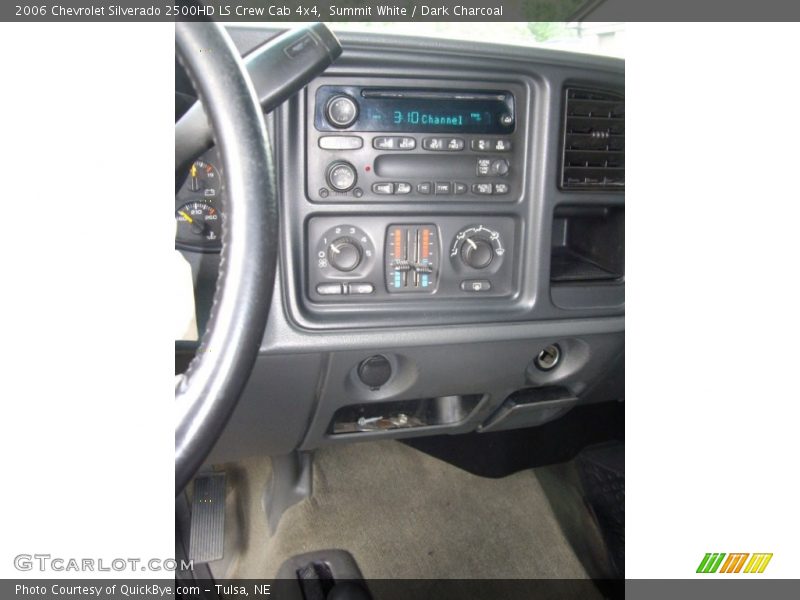 Summit White / Dark Charcoal 2006 Chevrolet Silverado 2500HD LS Crew Cab 4x4