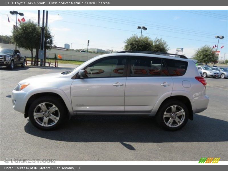 Classic Silver Metallic / Dark Charcoal 2011 Toyota RAV4 Sport