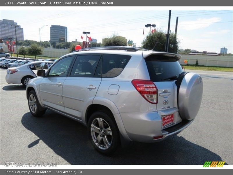 Classic Silver Metallic / Dark Charcoal 2011 Toyota RAV4 Sport