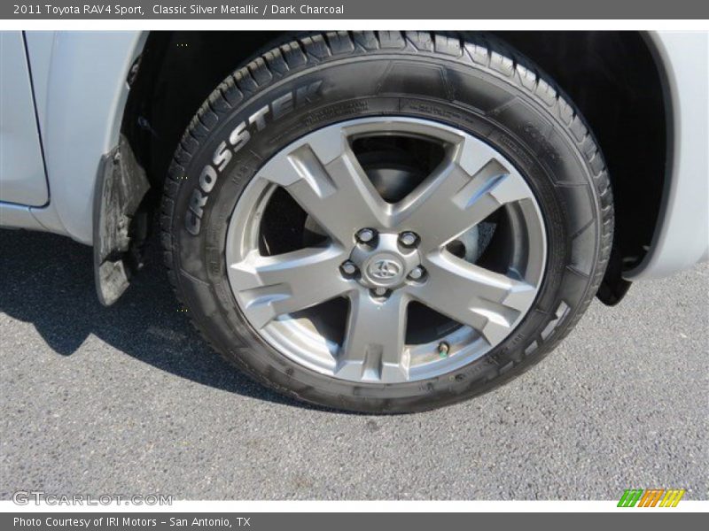 Classic Silver Metallic / Dark Charcoal 2011 Toyota RAV4 Sport