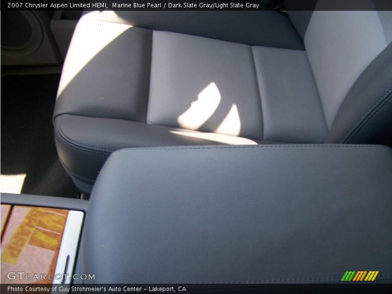 Marine Blue Pearl / Dark Slate Gray/Light Slate Gray 2007 Chrysler Aspen Limited HEMI