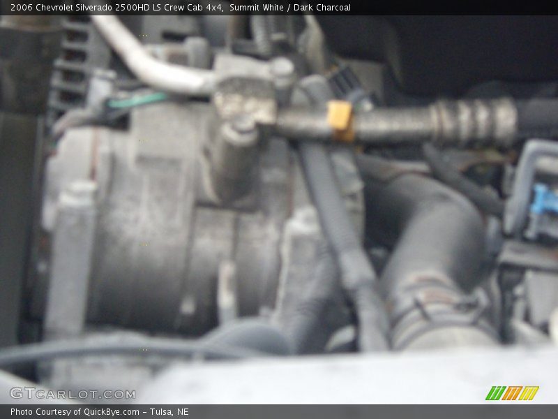 Summit White / Dark Charcoal 2006 Chevrolet Silverado 2500HD LS Crew Cab 4x4
