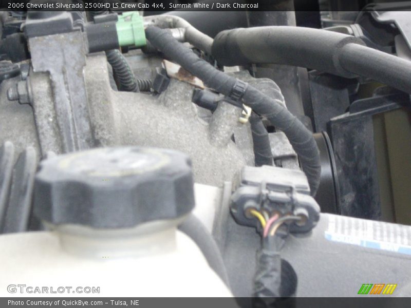 Summit White / Dark Charcoal 2006 Chevrolet Silverado 2500HD LS Crew Cab 4x4