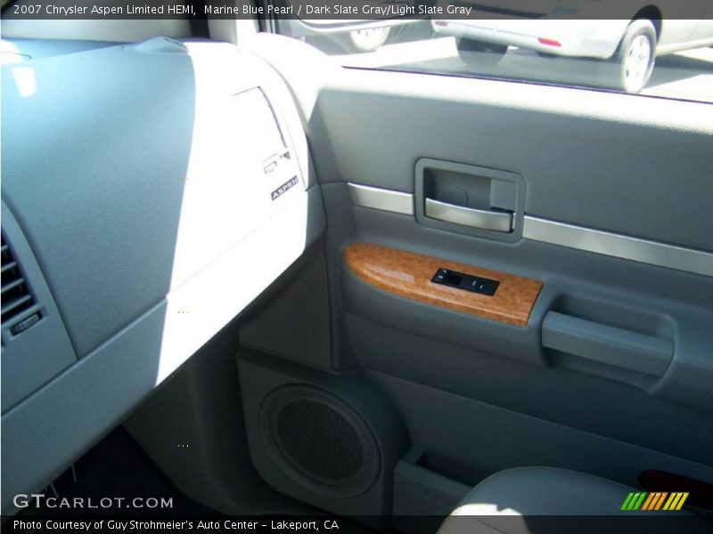 Marine Blue Pearl / Dark Slate Gray/Light Slate Gray 2007 Chrysler Aspen Limited HEMI